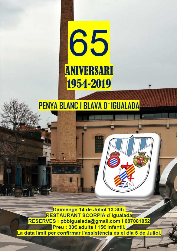 65è aniversari de la PBB Igualada